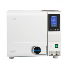 18L Table Top Steam Sterilizer Autoclave Liquid Sterilization LCD Touch Screen Class B with Open Water Tank