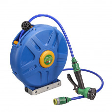 Water Hose Reel 5/16 Inch Automatic Retractable 50 Feet Hose Reel