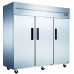 64.8 cu. ft. 3-Door Commercial Refrigerator in Stainless Steel