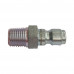 1/4" NPT Hydraulic Quick Coupling Steel Plug 5750PSI Male Thread