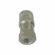 3/8" Body 3/8"NPT Hydraulic Quick Coupling Flat Face Carbon Steel Socket 4350PSI ISO 16028 HTMA Standard