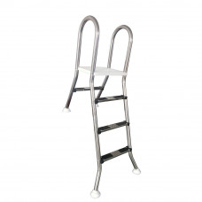 3 Step Stainless Steel Swimming Pool Ladder For On Ground Pool