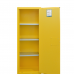 FM Approved 22gal Flammable Cabinet 65x 24x 19" Manual Door