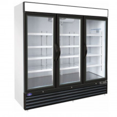 VALPRO Three Swing Glass Door Merchandiser Refrigerator– 72 CU. FT.