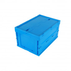 56 Liter Collapsible Crate with Lid 23.62