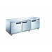 18.9 cu. ft. 3-Door Undercounter Commercial Refrigerator in Stainless Steel
