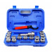 5C Shank ER40 Chuck with 15 pc Collet Set, 1/8