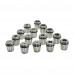 5C Shank ER40 Chuck with 15 pc Collet Set, 1/8