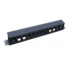 19inch 1U  Horizontal Rack Mount Plastic Cable Manager
