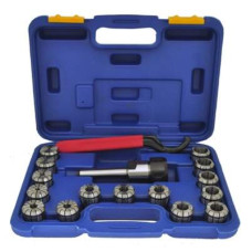 Bolton Tools EMC16-MT 16 PCS MT3 Quick Change Collet Sets - Accessories For Lathe/mill/drill