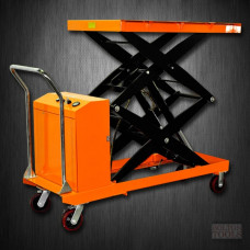 Bolton Tools Hydraulic Hand Electric Table Truck | 2200 lb | ETF100SD