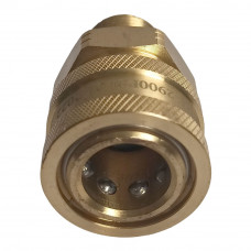 3/8" NPT Hydraulic Quick Coupling Brass Socket 2900PSI Male Thread
