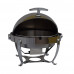 6.5QT Stainless Steel  Roll Top Round Deluxe Chafer