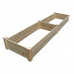 98" x 25" Wood Raised Garden Bed Large Wooden Boxes for Plant  (Clear Inventory )