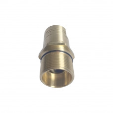 3/4"Hydraulic Quick Coupling Carbon Steel Brass Screw Connect Wing Nut 3000PSI NPTF Plug