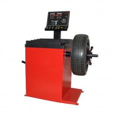 Car Wheel Balancer Tire Balancing Machine Rim with Static Balance and Motorcycle Balance Mode for 10-24 Inch Rim