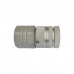 1" Body 1"NPT Hydraulic Quick Coupling Flat Face Carbon Steel Socket High Pressure ISO 16028 4350PSI