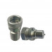 1/2"Hydraulic Quick Coupling Carbon Steel Socket Plug High Pressure Screw Connect 10585PSI NPT Poppet Valve
