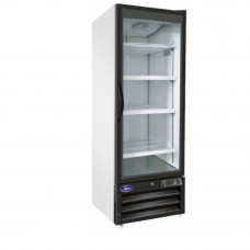 VALPRO Single Swing Full Glass Door Merchandiser Refrigerator – 23 cu. ft.