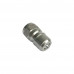 Hydraulic Quick Coupling Carbon Steel Manual Locking Ring Socket Plug 5075PSI 3/8" BSP