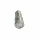 3/8" Body 3/4"UNF Hydraulic Quick Coupling Flat Face Carbon Steel Socket 4350PSI ISO 16028 HTMA Standard