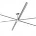 16-3/4Ft HVLS Ceiling Fan PMSM industrial Commercial Fan 5 Blades 220V 5.1M