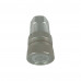 1/2" Body 7/8"UNF Hydraulic Quick Coupling Flat Face Carbon Steel Socket 3625PSI ISO 16028 HTMA Standard