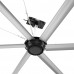 12Ft HVLS Ceiling Fan PMSM Big industrial Commercial Fan 6 Blades 220V