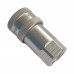 1/4" NPT ISO A Hydraulic Quick Coupling Stainless Steel AISI316 Socket 3625PSI