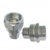 1"Hydraulic Quick Coupling Carbon Steel Socket Plug High Pressure Screw Connect 6525PSI NPT Poppet Valve