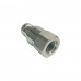 1/2" Body 1-1/16"UNF Hydraulic Quick Coupling Flat Face Carbon Steel Plug 3625PSI ISO 16028 HTMA Standard