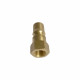 1/8" NPT ISO B Hydraulic Quick Coupling Brass Plug 3190PSI