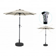 77pcs 6ft Outdoor Marketing Patio Umbrella Crank and Tilt Beige