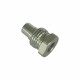 Hydraulic Quick Coupling Flat Face Carbon Steel Plug 5075PSI 3/8" Body 3/8"NPT  High Pressure ISO 16028