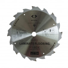 7-1/4'' PCD Saw Blade 8 Teeth  5/8'' Arbor TCG Laminate Flooring