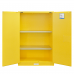FM Approved 45gal Flammable Cabinet 65x 43x 19" Self-closing Door