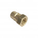 1/2" NPT ISO B Hydraulic Quick Coupling Brass Socket Plug 2320PSI
