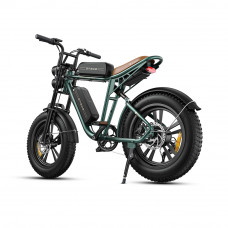 ENGWE M20 Green New Arrival Electric Bike 20 inch Fat Tire Bicycle 750W Full-shock Electric Mountain Bike