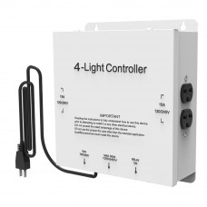 4000 Watts 4-Light HID Master Lighting Relay Controller