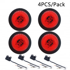 Trailer Clearance Side Marker Lights 2.5'' Round