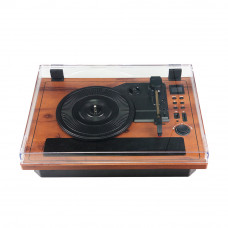 Turntable Vinyl Record Player Support Wireless in&Out Record Player