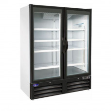 VALPRO Two Swing Full Glass Door Merchandiser Refrigerator - 48 cu. ft.