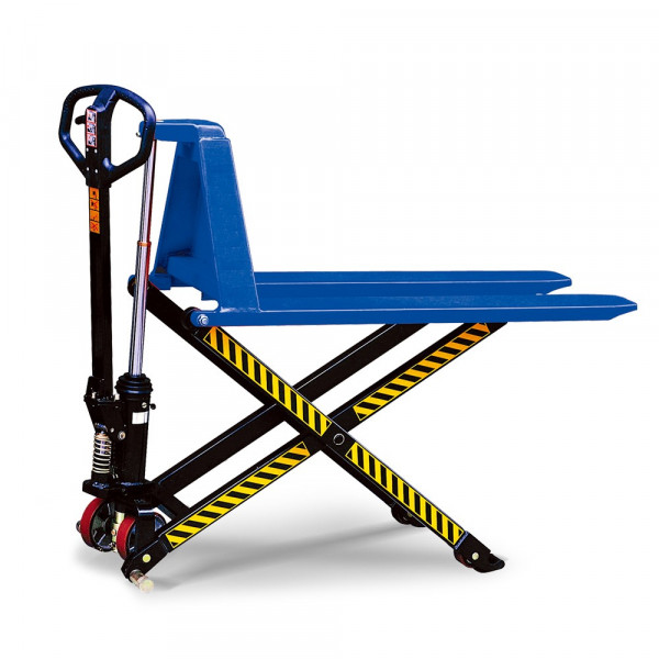 Pallet Lifter 2200Lbs Capacity 45"Lx27“W Fork 31.5" Height Raised 3.3" Heigt Lowered