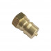 1/2" NPT ISO B Hydraulic Quick Coupling Brass Plug 2320PSI