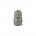 1/4" Body 1/8"NPT Hydraulic Quick Coupling Flat Face Carbon Steel Socket 6815PSI ISO 15171-1