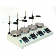 4L Laboratory Magnetic Stirrer Hot plate Digital Display 4-Position