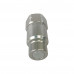 1/2" Body 1/2"NPT Hydraulic Quick Coupling Flat Face Carbon Steel Plug 3625PSI ISO 16028 HTMA Standard