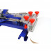 4 Color 2 Station Screen Printing Machine With Micro Adjustable Knobs