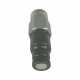 Connect Under Pressure Hydraulic Quick Coupling Flat Face Carbon Steel Plug 5075PSI 3/8" Body 1/2"NPT  ISO 16028