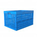 185 Liter Collapsible Crate without Lid 31.5"L x 22.83"W x 19.7"H Blue